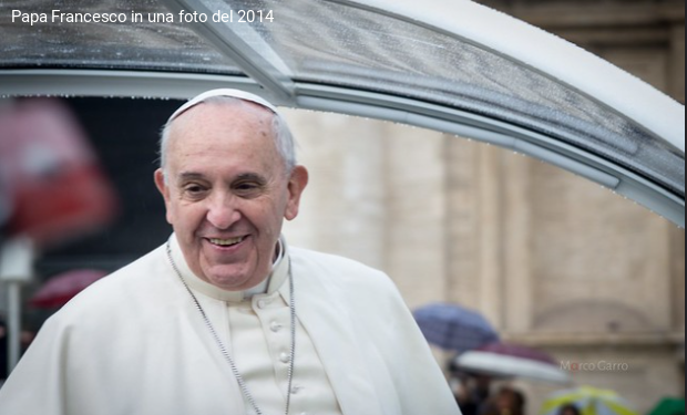Papa Francesco ribdisce: 